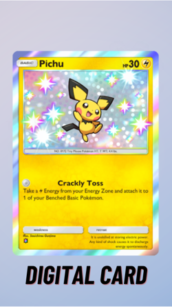 Pichu Shiny Fantastical Parade Pokemon TCG Pocket 1 Star ⭐ (English) - Image 1