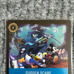 Disney Lorcana Whispers in the Well Sudden Scare 164/204 Uncommon Foil NM/Mint - Image 5