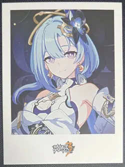 Honkai Impact 3rd Griseo Anime Polaroid Doujin Card v1 - Image 1