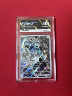 Pokemon Thundurus TCG Promo Card SVP 209 Black Star Promo Ace 10 - Image 1