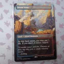 MTG Steam Vents 348 Borderless - Lorwyn Eclipsed - NM - FREE SHIPPING - Image 1