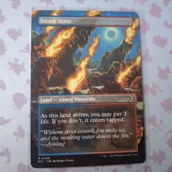 MTG Steam Vents 348 Borderless - Lorwyn Eclipsed - NM - FREE SHIPPING - Image 2