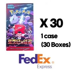 [30 boxes, 1 case] Pokemon Korean Glory of Team rocket FACTORY SEALED - Image 1