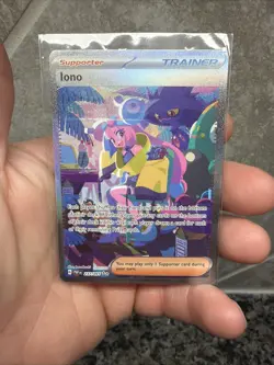 2024 POKEMON PALDEAN FATES #237/091 IONO SPECIAL ILLUSTRATION RARE TRAINER - Image 1