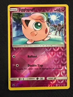 Jigglypuff 71/111 Reverse holo ~ Cute Pink Pokemon Gallery - Image 1