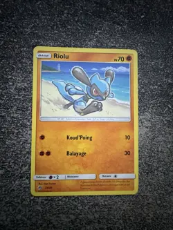 RIOLU COMMUNE - POKEMON 24/40 PROMO MAC DONALD MCDO 2018 FR - Image 1
