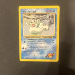 Pokemon TCG Misty's Seel Gym Challenge 91/132 Regular LP - Image 1