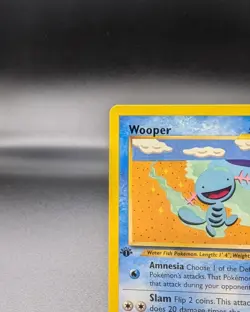 Wooper 82/111 - Neo Genesis 1st Edition Regular - Vintage Pokemon TCG - LP - Image 2
