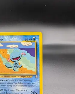 Wooper 82/111 - Neo Genesis 1st Edition Regular - Vintage Pokemon TCG - LP - Image 3