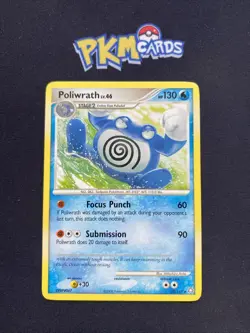 Pokemon TCG Poliwrath Legends Awakened 35/146 Regular Rare LP. - Image 1
