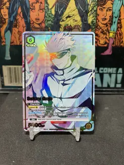 UNION ARENA Satoru Gojo JUJUTSU KAISEN 2 star Parallel 012 2023 English - Image 1