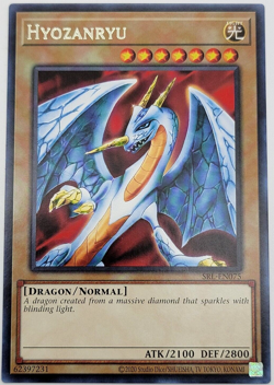 Hyozanryu SRL-EN075 Rare Unlimited Near Mint Yugioh DNA GAMES - Image 1