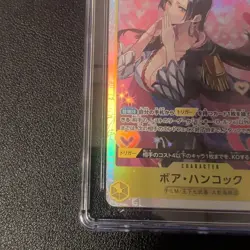 CGC Boa Hancock SR PRB02-017 One Piece Trading Card PRISTINE 10 Gold Label - Image 5