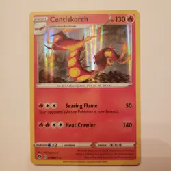 Pokemon Card Centiskorch 10/73 Holo Rare Champions Path Mint - Image 1