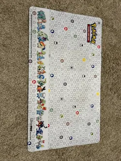 POKEMON FIRST PARTNER TRADING CARD PLAY MAT ~ ULTRA PRO TCG ~ BRAND NEW, NO BOX - Image 1