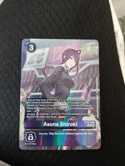 Digimon Card Game Asuna Shiroki (Alternate Art) BT24-088 Uncommon NM - Image 1