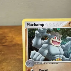 Machamp 9/92 EX Legend Maker Holo Rare Pokemon Card - LP - Image 2