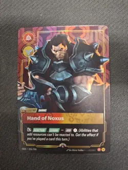 Darius Hand of Noxus Riftbound English Promo card 253/298 PRERELEASE League - Image 1