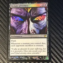 Dictate of Erebos - Foil ~ Journey into Nyx Magic - Image 1
