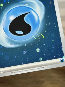 Pokemon Water 🔥🌀HD GALAXY SWIRL🌀🔥 SVE 003 Near Mint Water Energy Cosmos Holo - Image 3