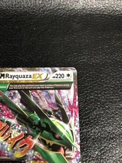 B6 Pokemon M Rayquaza EX Celebrations Classic Collection Holo Ultra Card 76/108 - Image 3