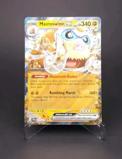 Mamoswine Ex 079/159 NM Journey Together Pokemon Card TCG 79/159 Double Rare - Image 1