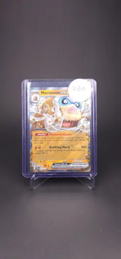 Mamoswine Ex 079/159 NM Journey Together Pokemon Card TCG 79/159 Double Rare - Image 3