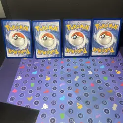 Pokemon TCG Shiny Full Art Black Star Promo Lot Of 4. LP Because Of Back Corners - Image 2