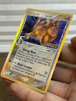 Marowak 10/113 EX Delta Species Reverse Holo Holo Rare Stamp Pokemon TCG - Image 4