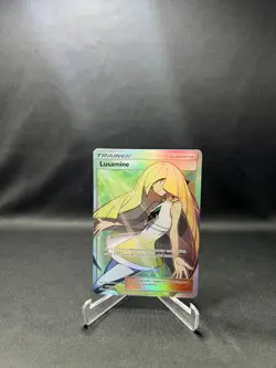 Lusamine 110/111 Full Art Trainer Crimson Invasion - Pokemon TCG Card - NM/M - Image 1