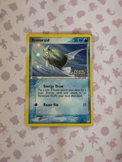 Pokemon Remoraid 73/109 EX Team Rocket Returns Reverse Holo Common English 2004 - Image 1