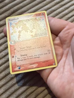 Rapidash #52 Pokemon Delta Species - Reverse Holo Stamped NM Near Mint - Image 3
