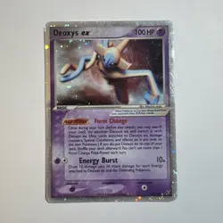Pokemon TCG Deoxys EX Normal Forme Holo Rare 97/107 2005 - HP - Image 1