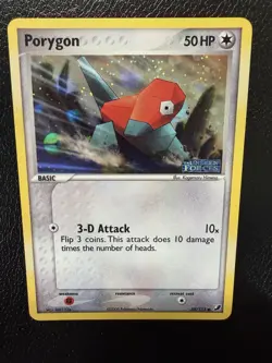 Pokemon TCG Unseen Forces Porygon 69/115 Stamped Reverse Holo LP/MP - Image 2