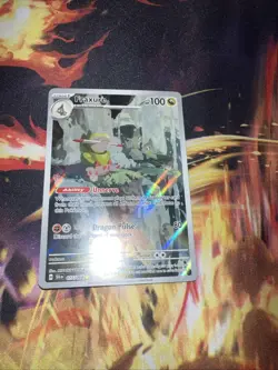 Pokemon TCG - SV Shrouded Fable - Fraxure 077/064 - Holo Illustration Rare - NM - Image 1