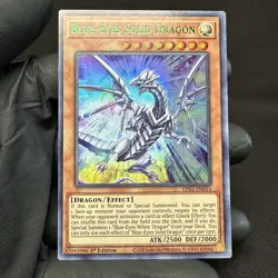 NM - x3 Set - Blue-Eyes Solid Dragon - 1st Ultra (B,G,P) - LDS2-EN014 - Yu-Gi-Oh - Image 4