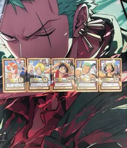 ONE PIECE Carddass Hyper Battle Promo Card TCG Japanese 2000 Jump Festa Set - Image 1