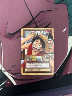 ONE PIECE Carddass Hyper Battle Promo Card TCG Japanese 2000 Jump Festa Set - Image 2