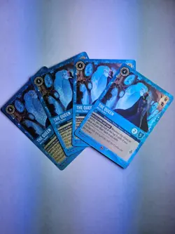 4X Playset PROMO The Queen Mirror Seeker Glimmer Foil Disney Lorcana Costco - Image 2