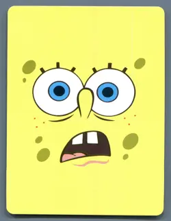 Kayou Spongebob Squarepants Surprised Face Card SB00-FR-007L2 Textured - Image 1