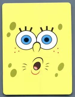 Kayou Spongebob Squarepants Surprised Face Card SB00-FR-015L2 Textured - Image 1