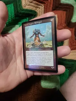 MTG MOM Aftermath SHOWCASE Karn, Legacy Reforged Foil Retro Frame NEAR MINT!!!! - Image 2