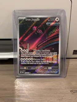 Iron Jugulis 216/182 Holo Illustration Rare Paradox Rift Pokemon Card - Image 1