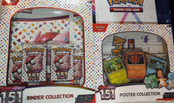 Pokemon TCG Scarlet and Violet SV3.5 151 Binder and Poster Collection - Image 1