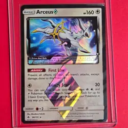 Pokemon TCG - Arceus 96/131 Prism Star Holo Rare SM Forbidden Light - NM/M - Image 1