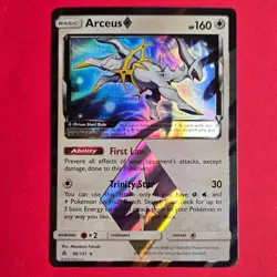 Pokemon TCG - Arceus 96/131 Prism Star Holo Rare SM Forbidden Light - NM/M - Image 2