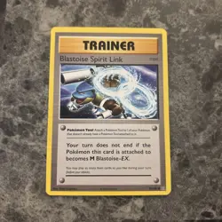 Pokemon Blastoise Spirit Link 73/108 2016 - Image 1