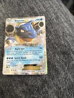 Pokemon TCG Blastoise EX XY30 Black Star Promo Ultra Rare Holo LP - Image 5