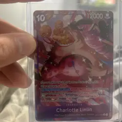 One Piece A Fist of Divine Speed Charlotte Linlin OP11-073 Alternate Alt NM - Image 1