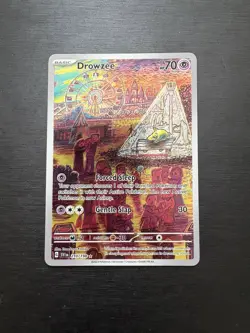 Drowzee 210/198 Illustration Rare Scarlet & Violet Pokemon Card TCG - Image 1